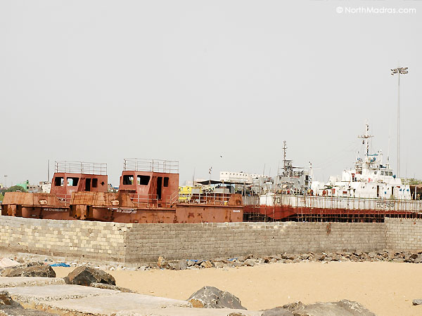 A Ship building Yard