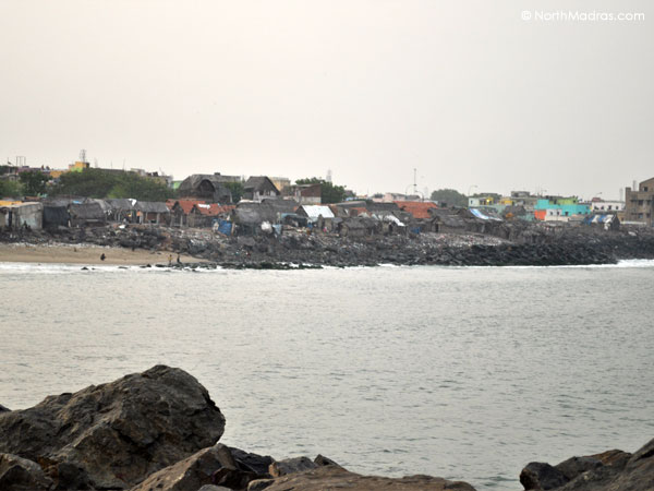 A different look of a land from the sea bed